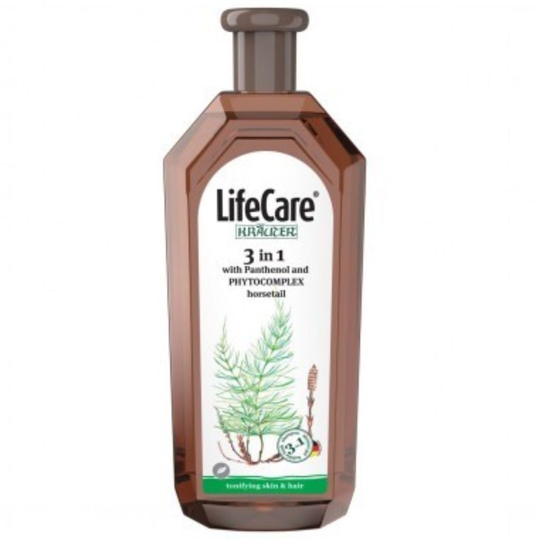 Sampon 3 in1 cu pantenol si PHYTOCOMPLEX, 500ml, Life Care